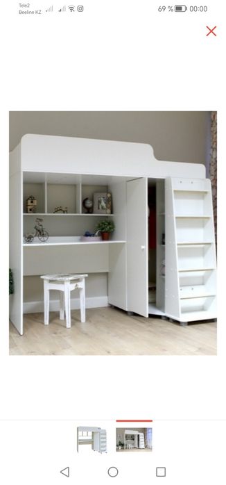 Продам 3в1 кровать, стол, шифоньер