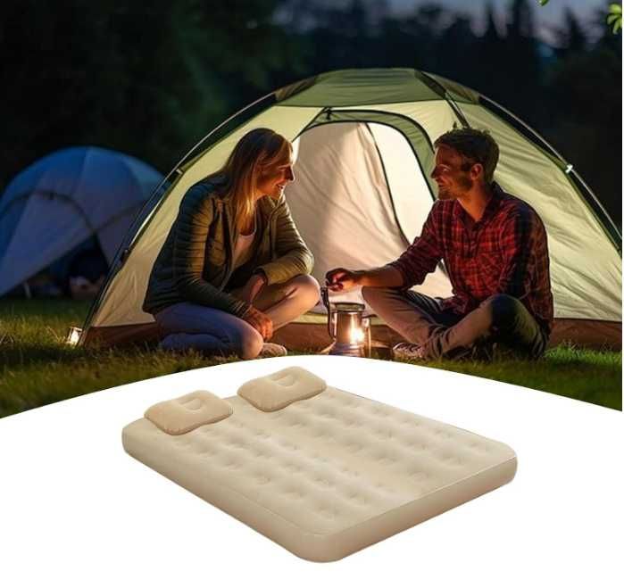 Матрас надувной-200х180х25 см Насос и доставка бесплатно