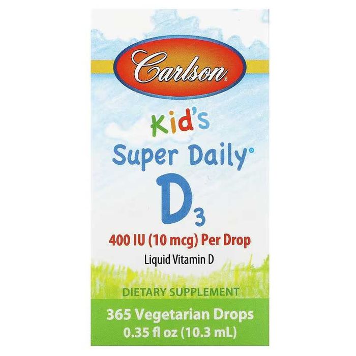 Carlson D3 Д3 Kids Super Daily D3 Baby's Super Daily D3