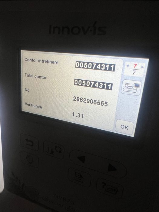 Masina de brodat Borther INNOVIS 870SE + accesorii