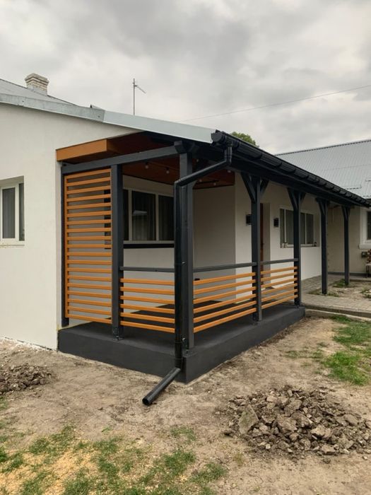Terasa din lemn de gradina