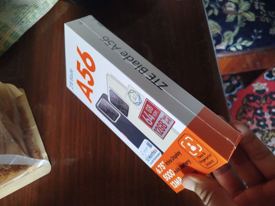 Zte a 56 yangi ocilmagan !