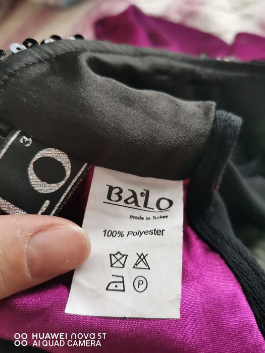 Къса рокля официална с пайети