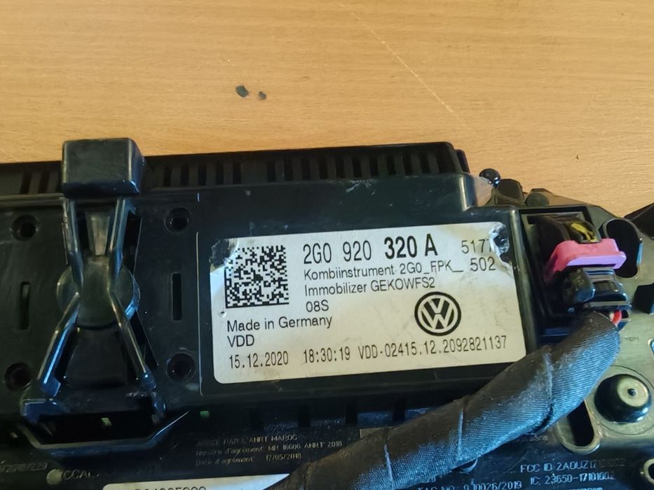 Дигитален километраж за VW polo 20г