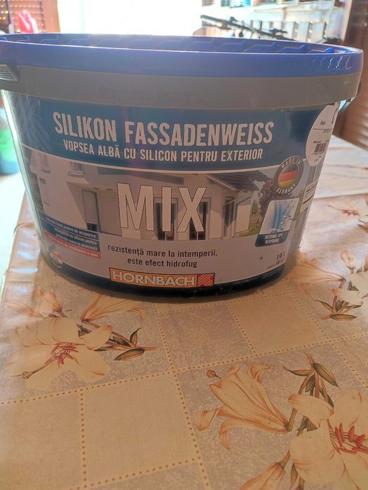 Vopsea cu silicon pentru exterior