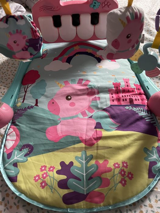 Активна гимнастика Kikkaboo Piano Pink Rainbow