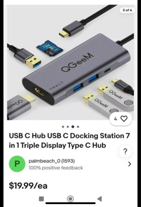 Hub QGeeM 7 porturi