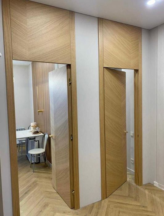 Установка дверей, скрытые двери, монтаж дверей, межкомнатные двери