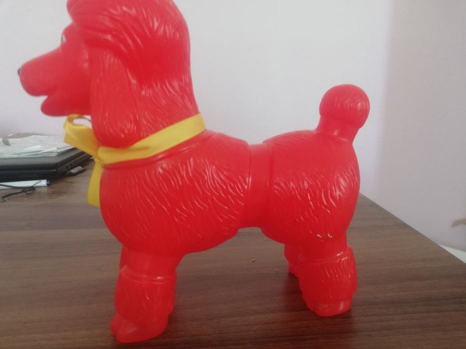 Игрушка пудель с бантиком
