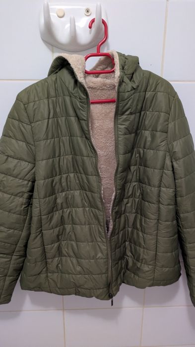 Geaca dama iarna îmblănită xl