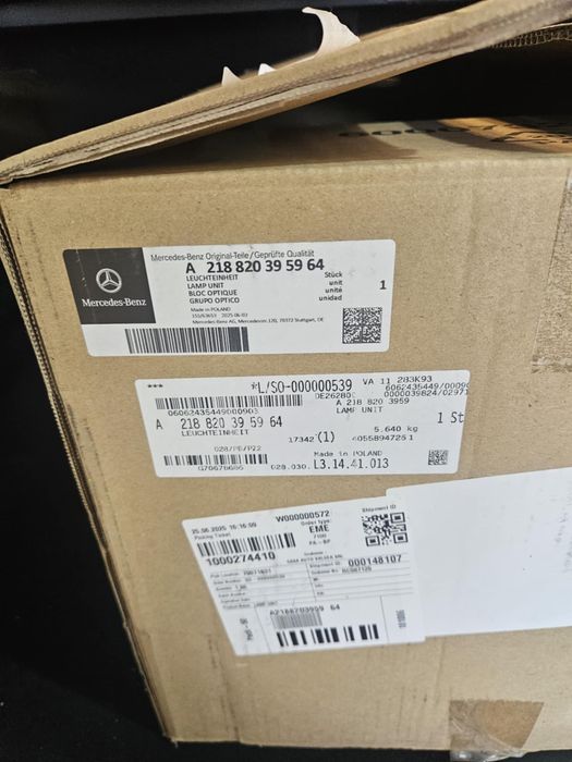 Far stanga CLS W218 multibeam nou nouț