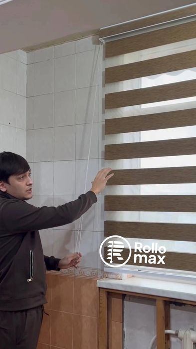 jalyuzi plisse | Jaluzi kombo | Жалюзи от производителя.! ROLLO  Max