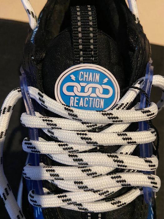 Versace Chain Reaction Black and Blue.