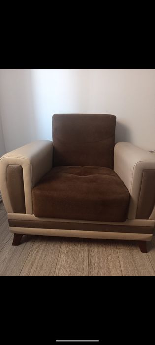 Canapea Italiana extensibila cu fotolii extensibile
