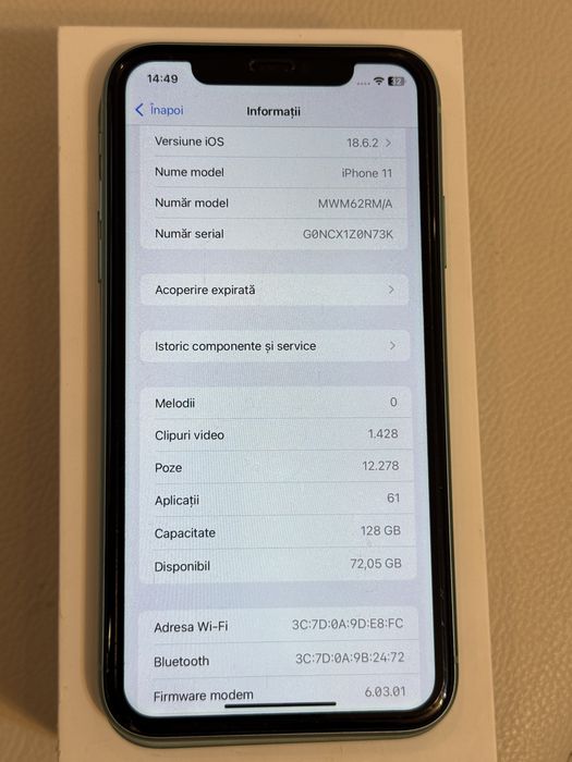 Iphone 11 128 GB Green FULL BOX