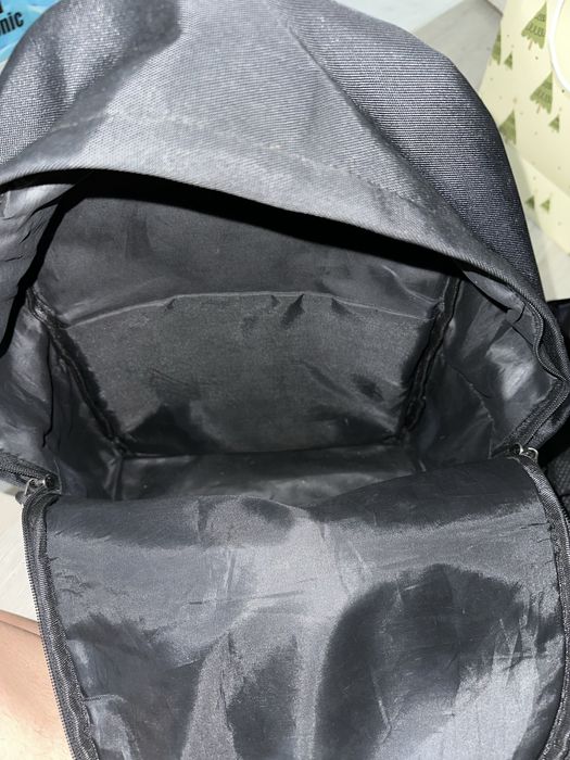 Черный базовый рюкзак