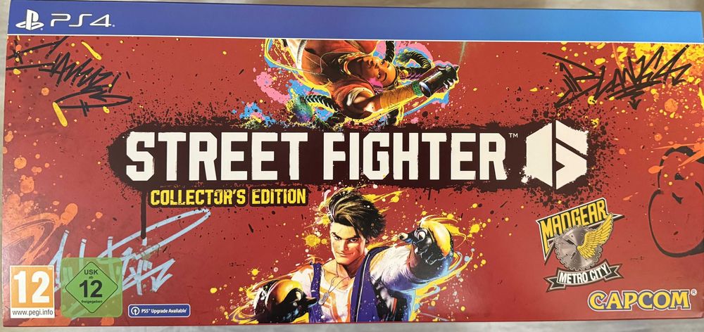 чисто нови Street Fighter 6 Collector's Edition за PS 4 и Xbox One X