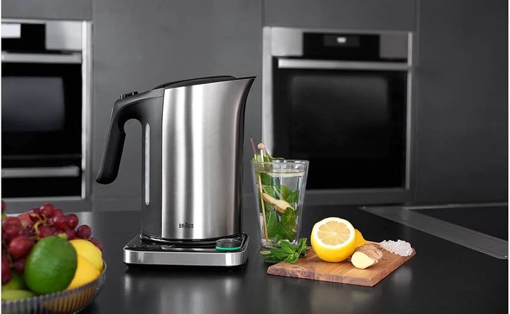 Braun Kettle WK 5115 BK - IDCollection чайник със система за готвене под налягане и функция за задържане на топлина