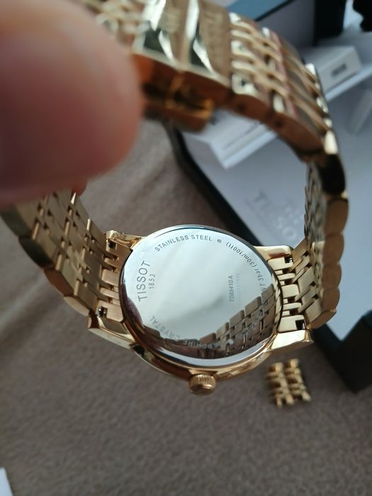 Мъжки часовник Тисот Tissot Carson позлатен.