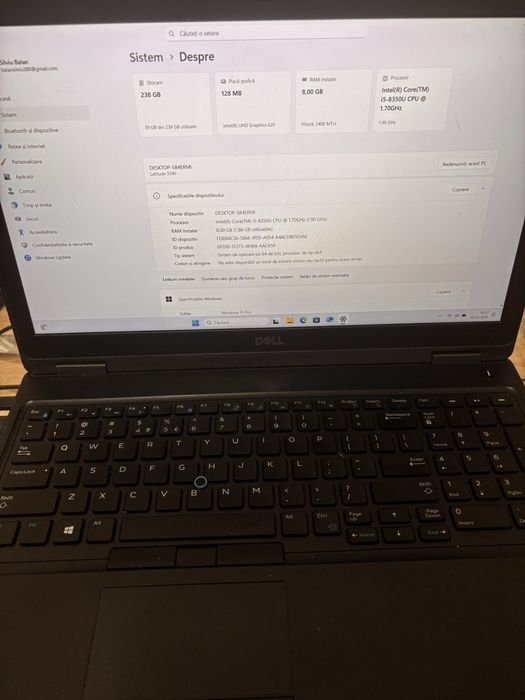 Laptop dell si acer