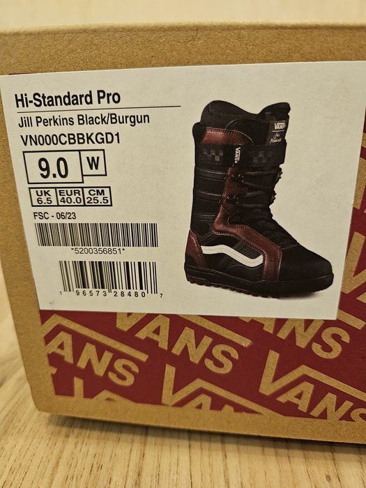 Boots snowboard femei Vans Hi Standard Pro