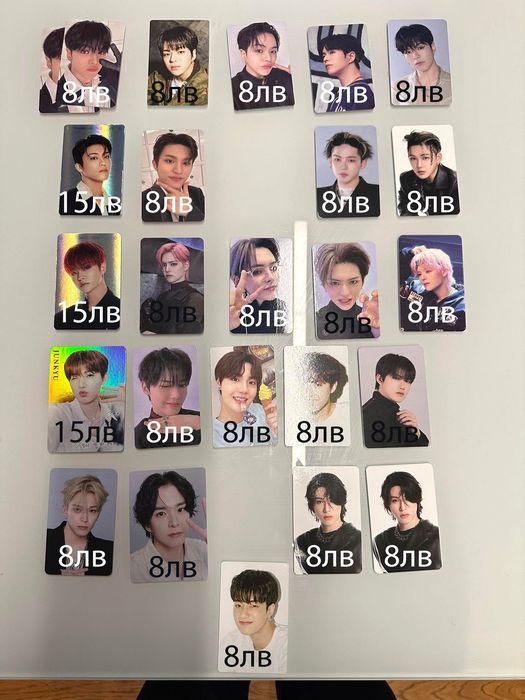 Kpop албуми и картички, Seventeen, enhypen, stray kids,black pink,etc2