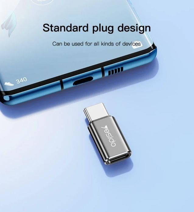Yesido GS22 OTG Adapter Type-C to Lightning For iPhone iOS