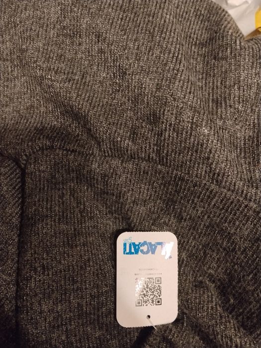 Set tricotaj antracit bluza+pantaloni