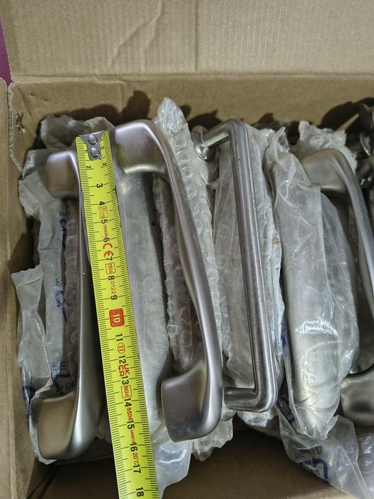 Manere otel inoxidabil+balamale gras pentru perete subtire