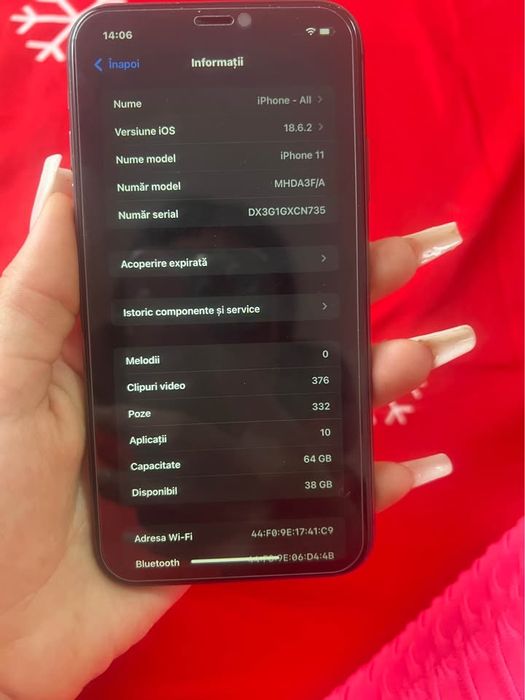iPhone 11 128GB Black | Face ID | Baterie 90%