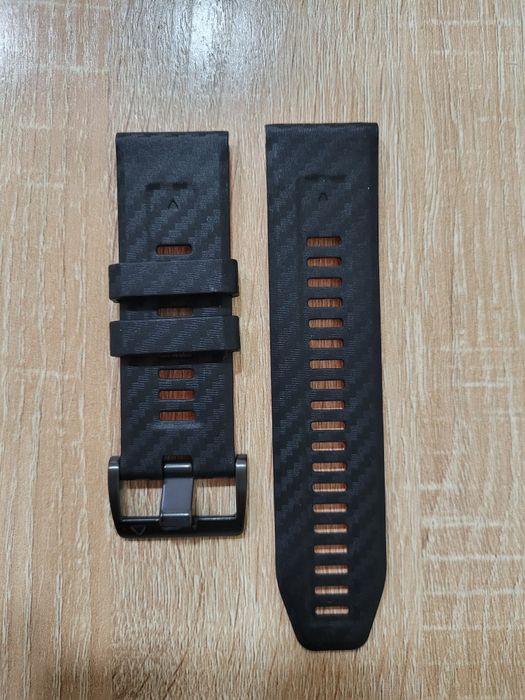 Ремешок карбоновый на часы garmin fenix 7x 8x размер 26