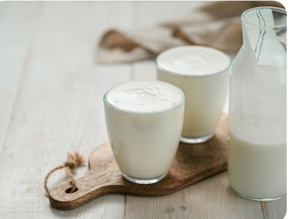 Сиыр сүті және қатығы