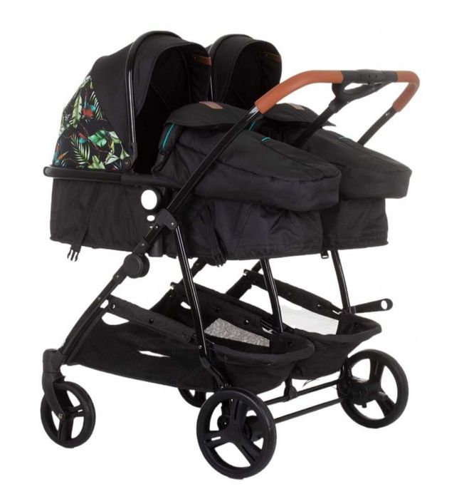 Бебешка количка за близнаци Chipolino - Дуо Смарт, екзотик
