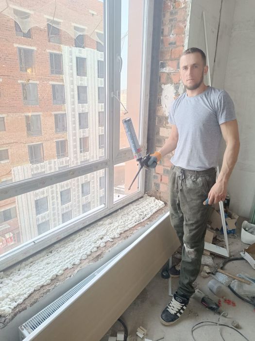 Окна откосы подоконники