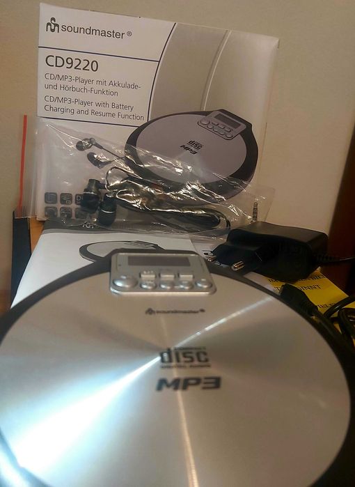 CD Player Portabil Soundmaster CD9220 – Nou, la cutie