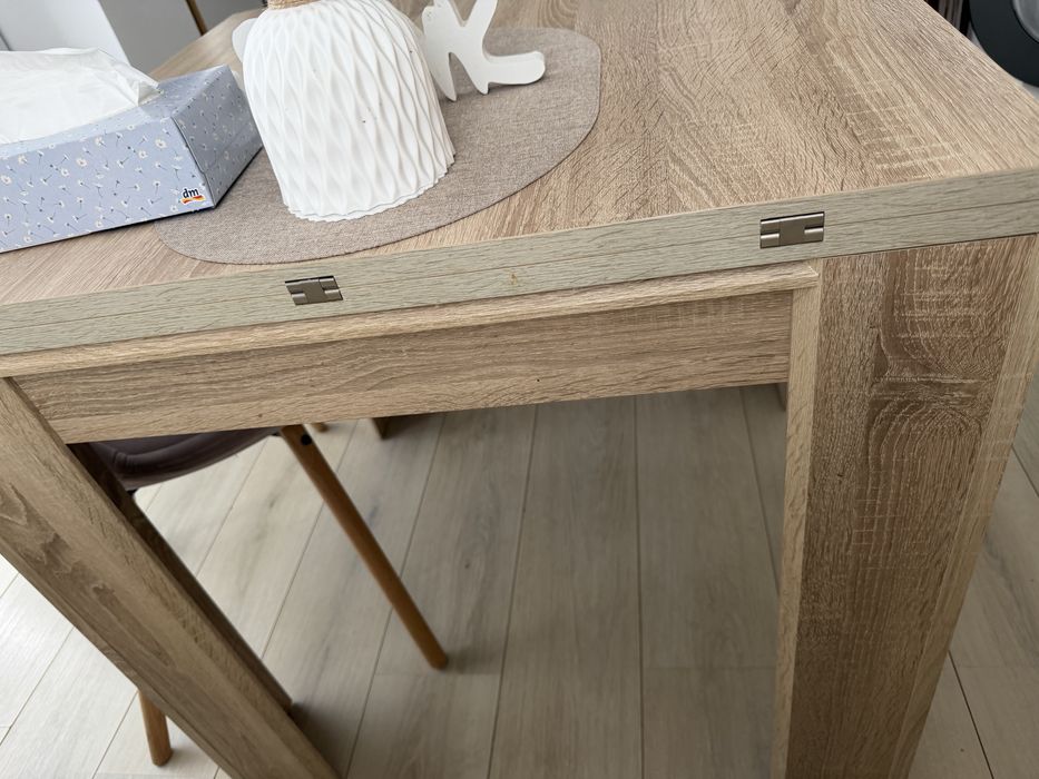 Masa 80x80/160 stejar