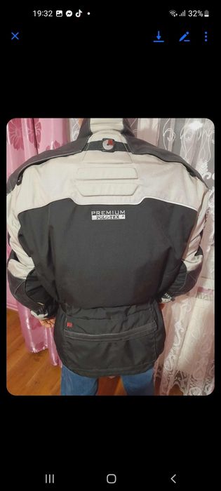 Geaca motociclist super bună și calitate mărime xl cu protecție umeri