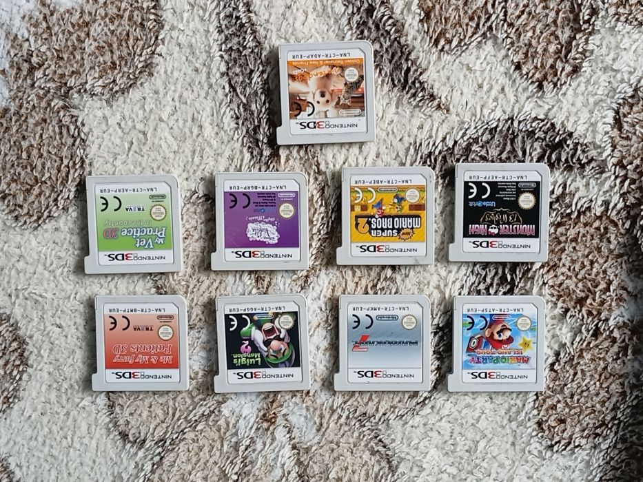Картриджи игры для Nintendo 3DS