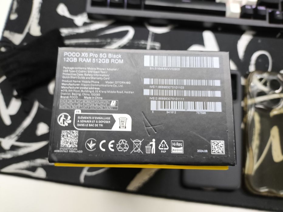 Poco x6 pro 5g 12/512