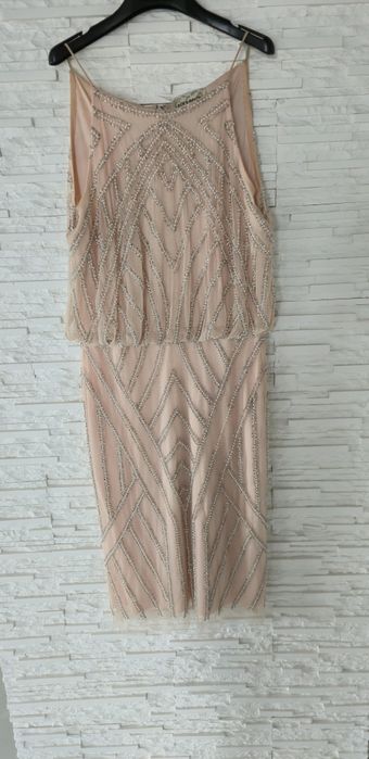 Нова рокля с камъни Lace&beads xs