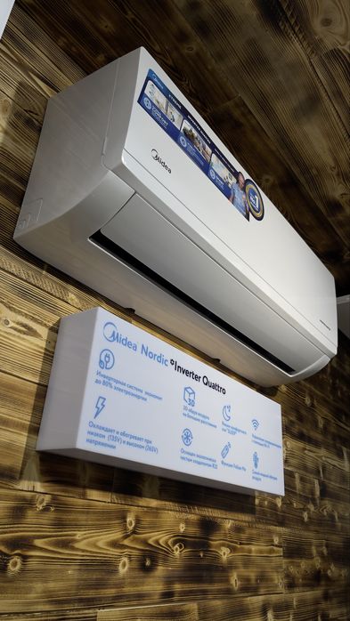 Shou-rum MIDEA konditsioner NORDIC – 9,000 Btu /wi-fi / Inverter