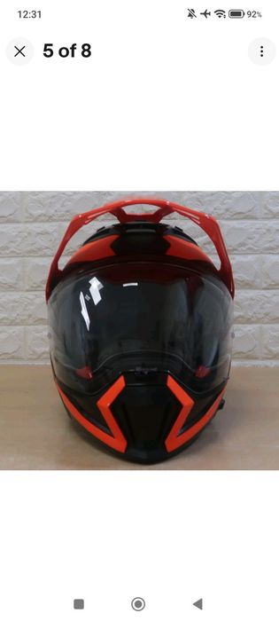 Каска Nolan N70-2 X ECE 22.06 Stunner N-Com Flat Black/Orange - M