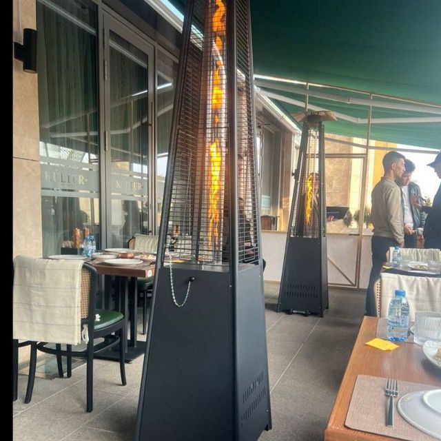 Перамида пропан иситгич печкаси