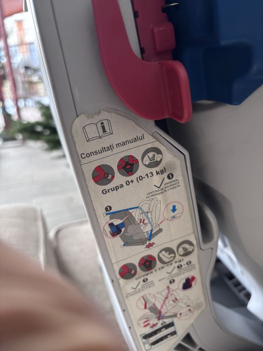 Scaun auto copii 0-36 kg,cu isofix U-GROW