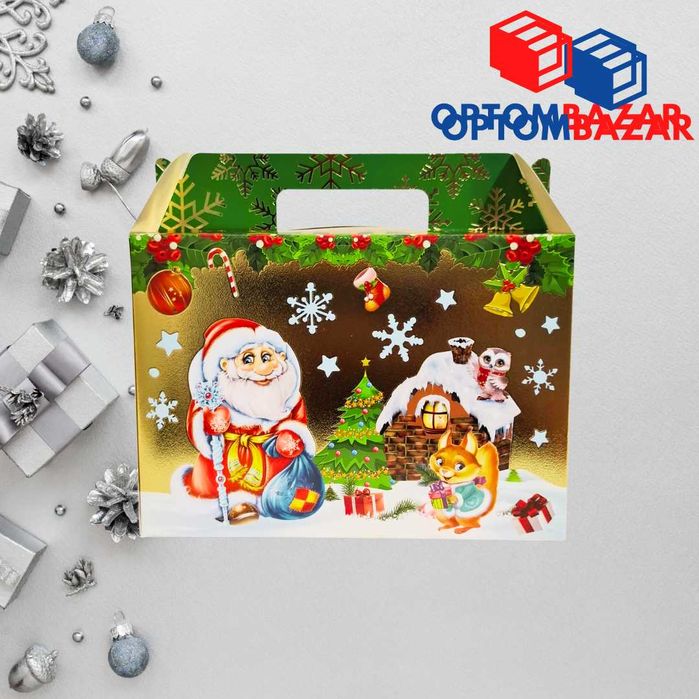 Yangi yil sovg'asi uchun karton karobka ajoyib tanlov!