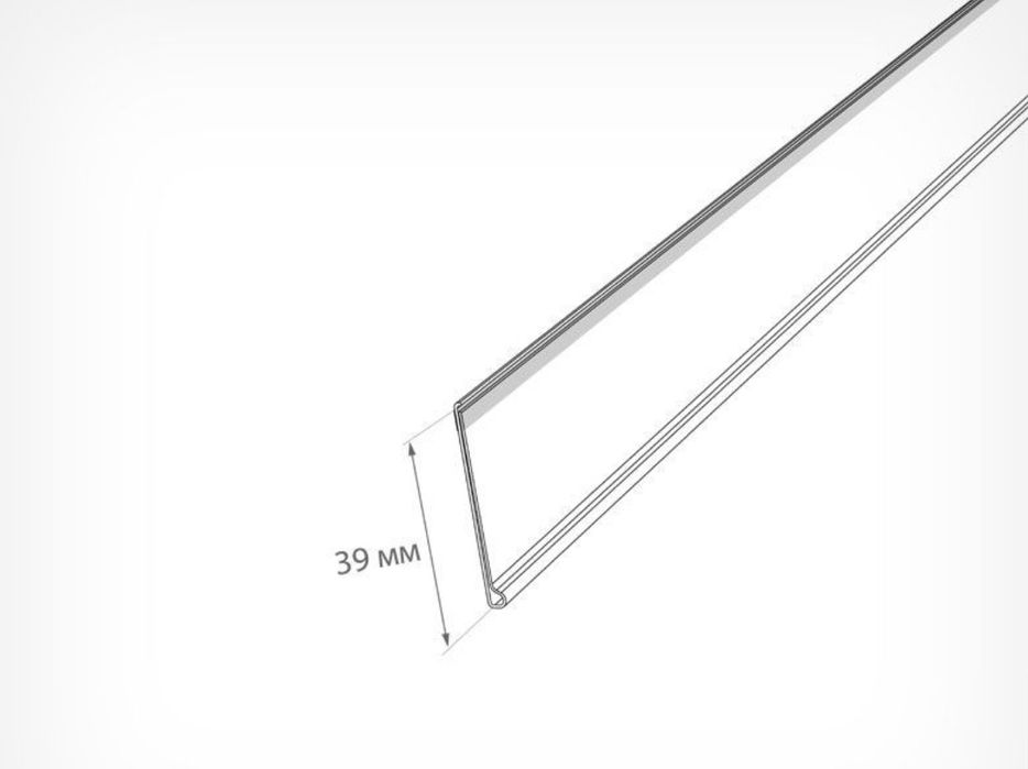 Ценник ценникодержатель полочный табличка для цен