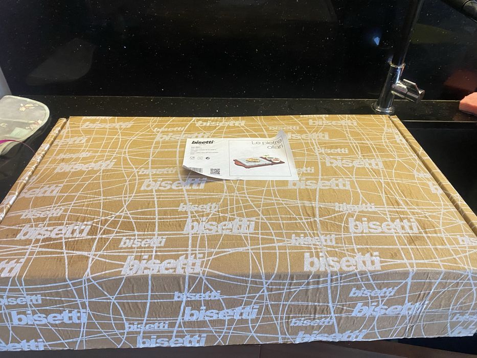 Bisetti каменна  плоча за готвене