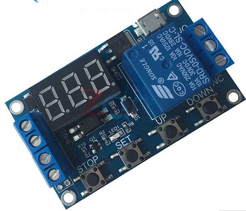 Releu timp timer programabil temporizator regabil ciclic 5 -36 V