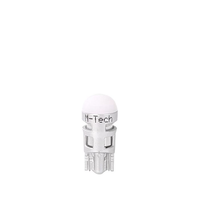 комплект габаритни крушки диодни m-tech led l106 - w5w 1xsmd3030 ...