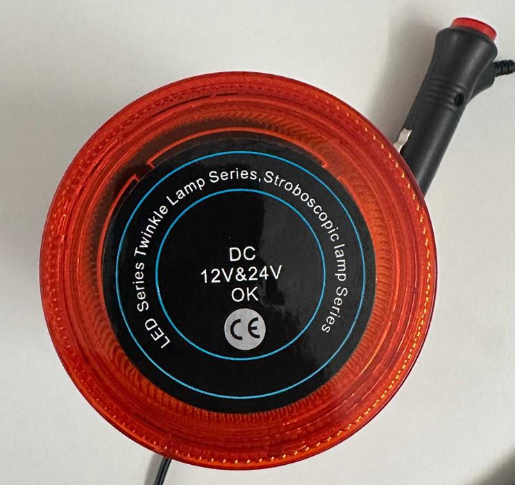 Girofar auto cu led SMD 30w si prindere magnetica 12-24v